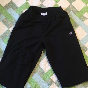 Men’s Black Champion Sweatpants